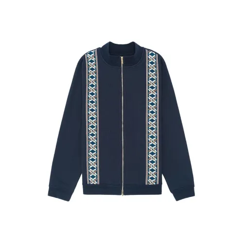 LI NING 1990 Tour Series Темно-Морской Синий Мужские Куртки