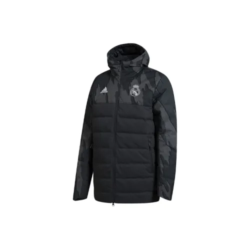 Adidas Real Madrid Down Jacket Real Madrid Men's Black