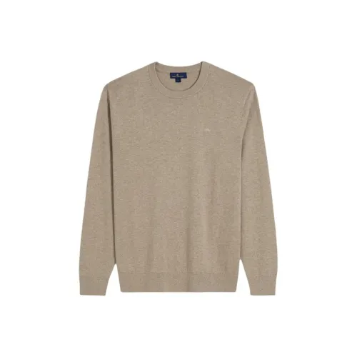 BROOKS BROTHERS FW24 Трикотаж Мужской Светло-Коричневый