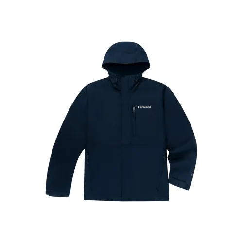 Columbia Hikebound Поход Водонепроницаемый и Износостойкий Ветровка Мужской Синий