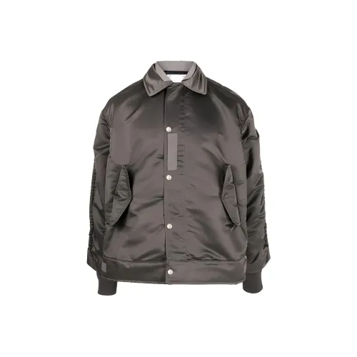Sacai совместный бренд Тауповый Мужской Куртки