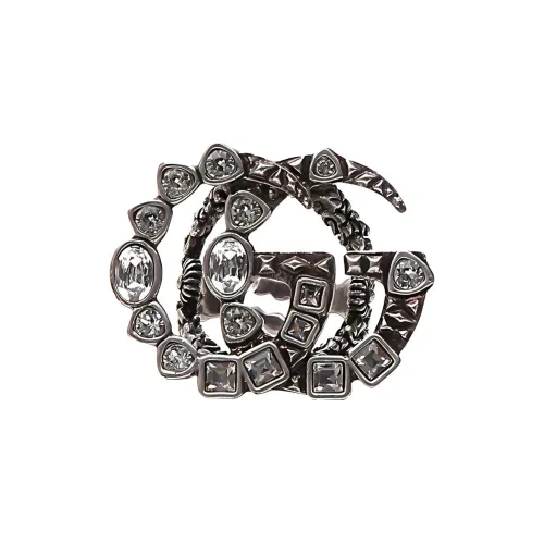 GUCCI Кольца Женские с искусственным хрусталем