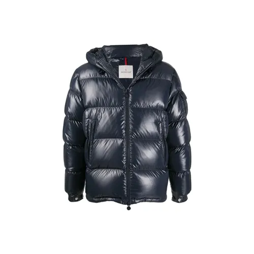 Moncler Ecrins Series Ecrins Пуховик Мужской Синий