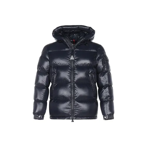 Moncler Ecrins Series Темно-синий Мужские Пуховики