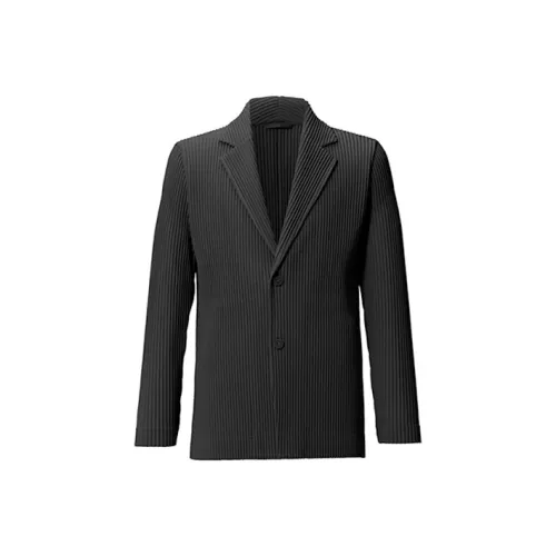Homme Plissé Issey Miyake Черный Мужской Деловой Костюм
