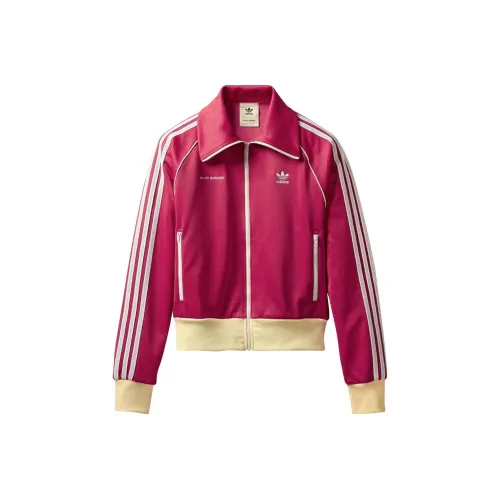 Adidas Originals Ретро Воротник-стойка Куртки Унисекс Розовый