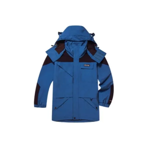 Columbia совместный бренд Синий Мужской Ветровка