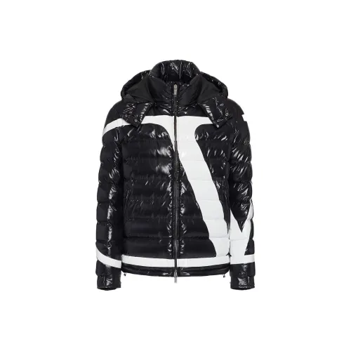 Valentino Пуховик Мужской Черный