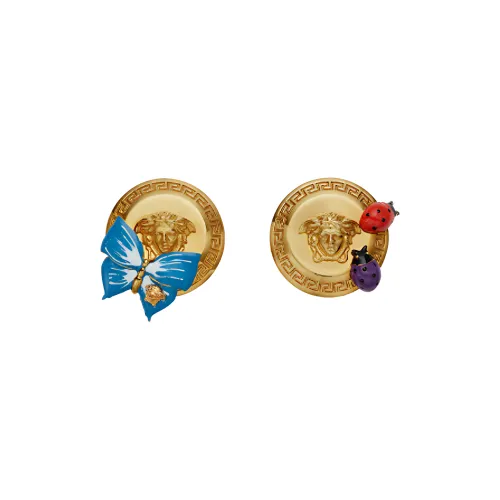 VERSACE Серьги-гвоздики Женские Золото