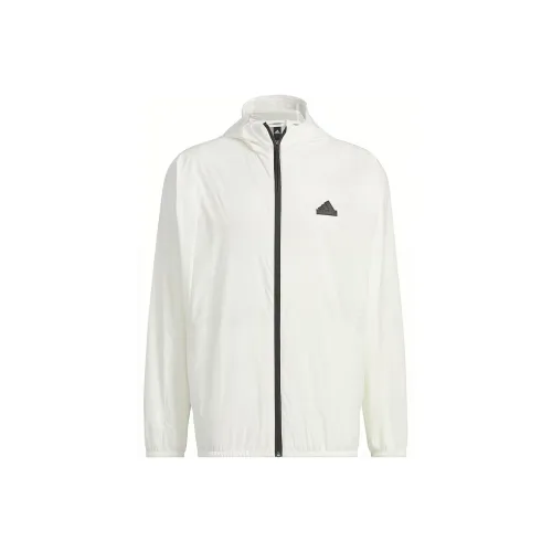 Adidas CITY ESCAPE Куртки и Пальто Мужской Белый