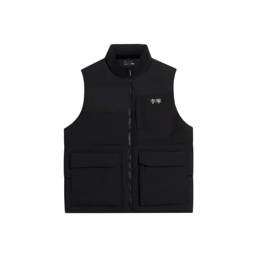LINING Sports Life Collection Мужские черные жилеты