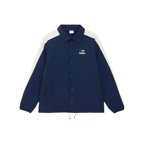 PUMA Скейтборд Куртки и Пальто Мужской Клуб Морской Синий