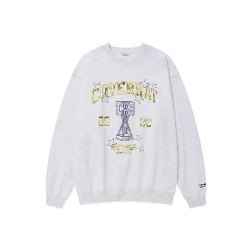 COVERNAT x MAMA FW24 Свитшот Унисекс Серый
