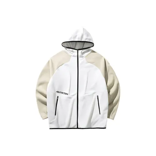 ANTA ZONGXUNXILIE Куртки Пальто Мужской Пшеница с текстурой Серый Простой Хаки