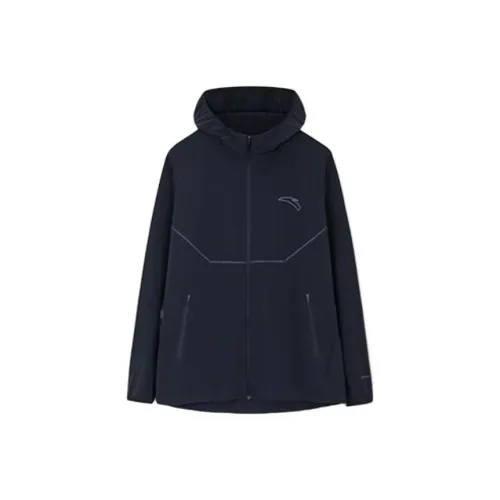 Anta RUNNING Collection Черные Мужские Куртки