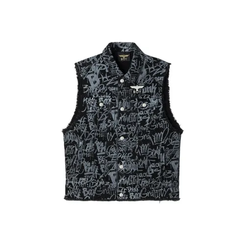 BOY LONDON Черные Унисекс Жилеты