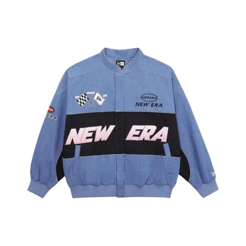 New Era SS25 Куртки и Пальто Унисекс Джинсовый Синий