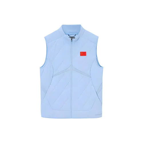 Anta Champion All Weather Series Жилет Мужской Азиатские Игры Синий