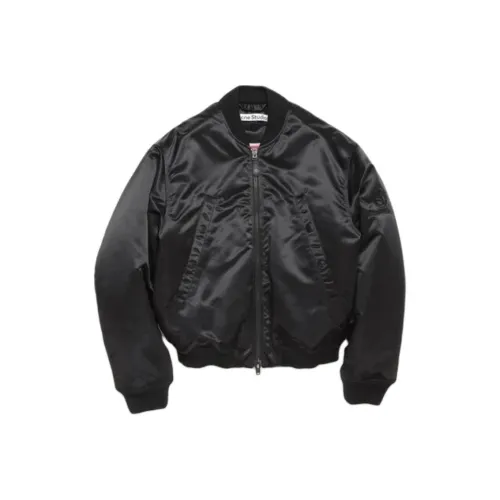 Acne Studios Хлопковый пуховик Мужской Черный