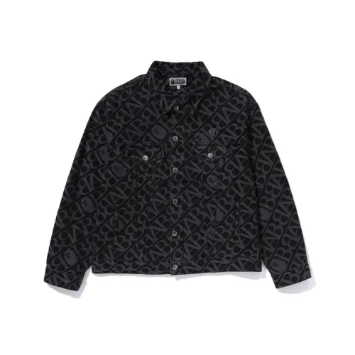 A BATHING APE FW23 Denim Jacket Men's