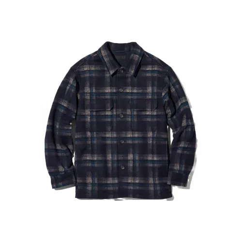 UNIQLO 68 Темно-синий Унисекс Куртки