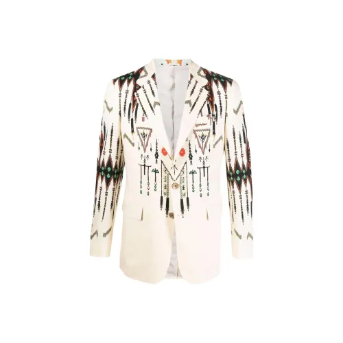 ETRO Белый Мужской Деловые костюмы