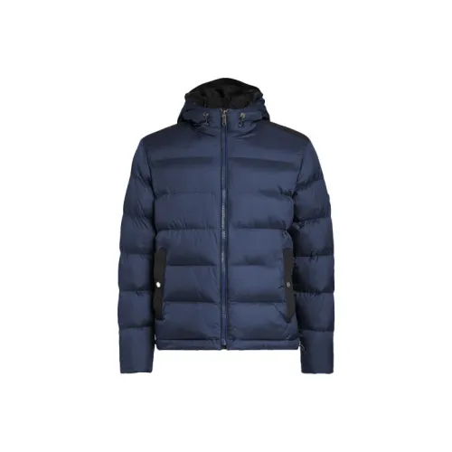 Zzegna Пуховик Мужской Морской Синий