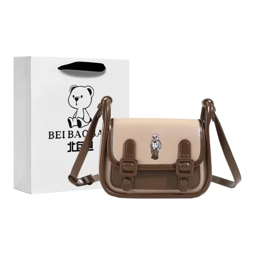 North Pack ПУ (полиуретан) Сумка через плечо Женская Бежевая Хаки