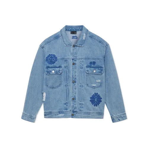 Лайнер Sports Trend Series Denim Jacket Men's Blue