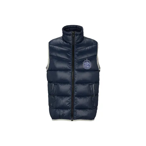 Hugo Boss Джинсовый синий Мужские жилеты