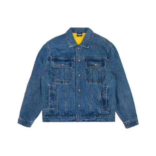 Мороженое Королевский синий Унисекс Джинсовые куртки