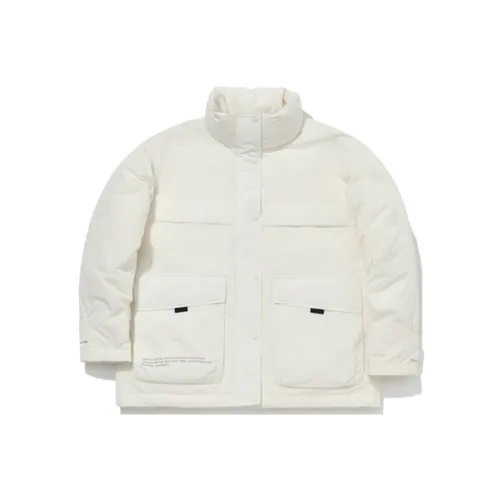 LINING Пуховик Зимний Унисекс Перьевой Белый