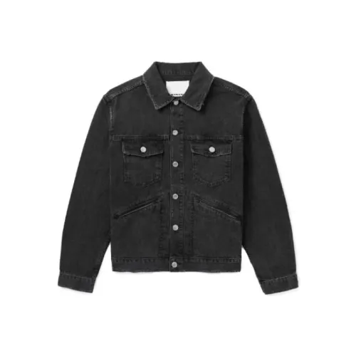 ISABEL MARANT Черные Мужские Джинсовые Куртки