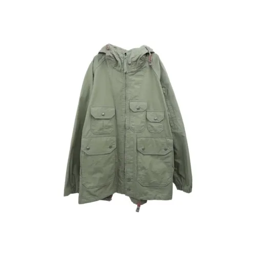 Куртки и пальто для мужчин зеленые совместный проект Engineered Garments