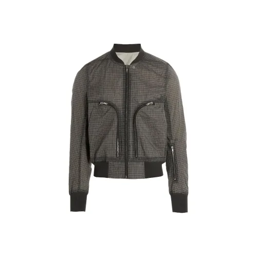 RICK OWENS Серый Мужской Куртки