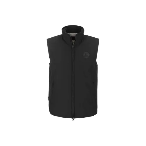 WOOLRICH Мужские черные жилеты