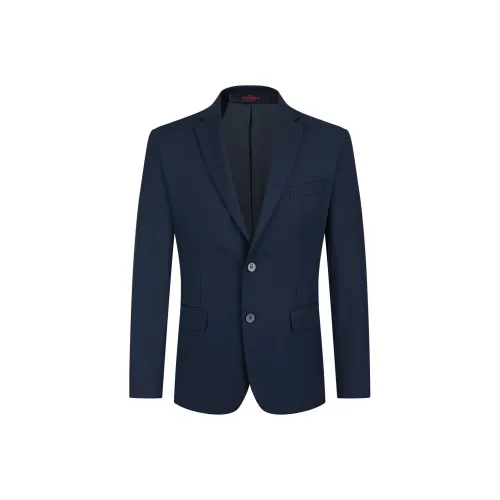 SEVEN Деловой костюм мужской темно-синий