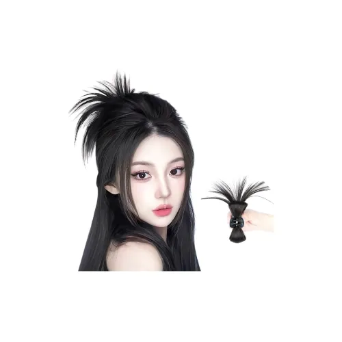 QIYEXUE Полу заколка-краб Шиповка Голова Женская Перука