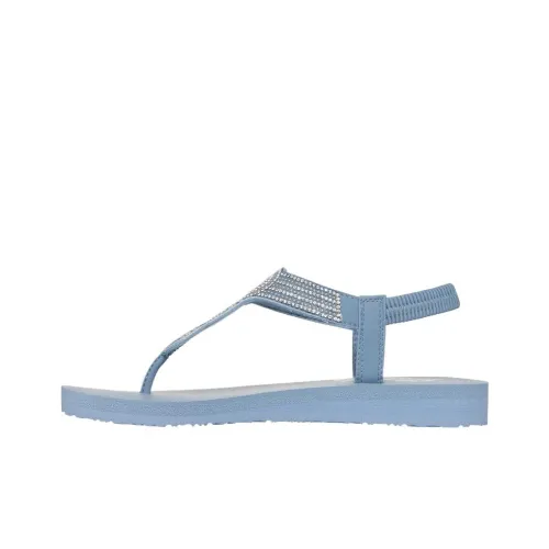 Skechers Meditation One Ремешок Сандалии Женские Синие