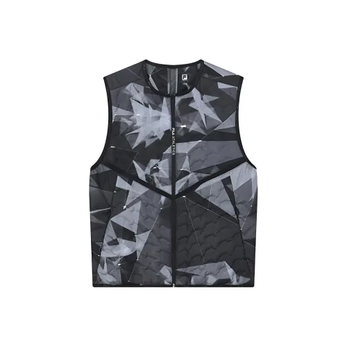 FILA ATHLETICS Полный принт Мужской Пуховый жилет