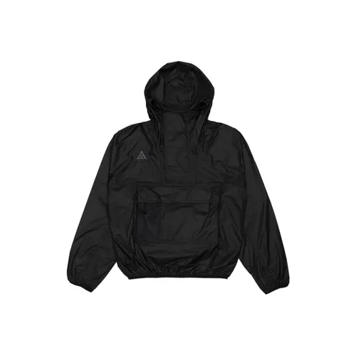 Nike ACG Офис Повседневный Водонепроницаемый и Ветрозащитный Ветровка Мужской Черный