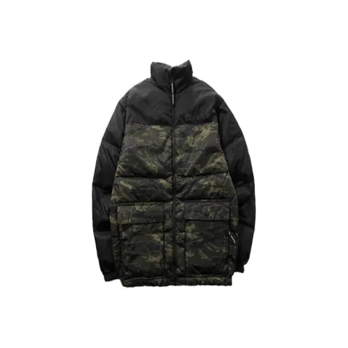 Dickies Оливково-зеленая унисекс пуховая куртка