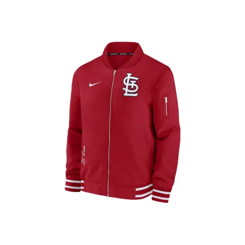 Nike MLB Collaboration St. Louis Cardinals Аутентичная коллекция Куртки и Пальто Мужские Красные