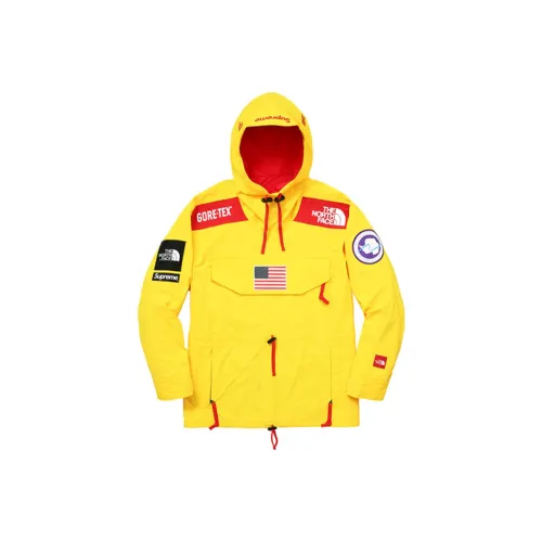 Supreme Ветрозащитная ветровка унисекс желтая