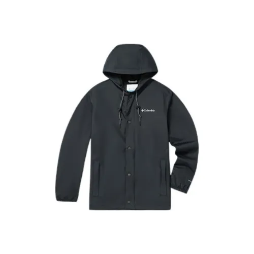 Columbia совместный бренд Водонепроницаемая ветровка Мужская Черная