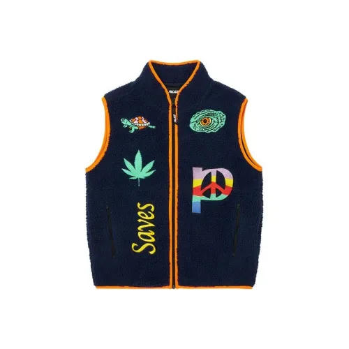 Дворцовый Морской Синий Унисекс Жилеты