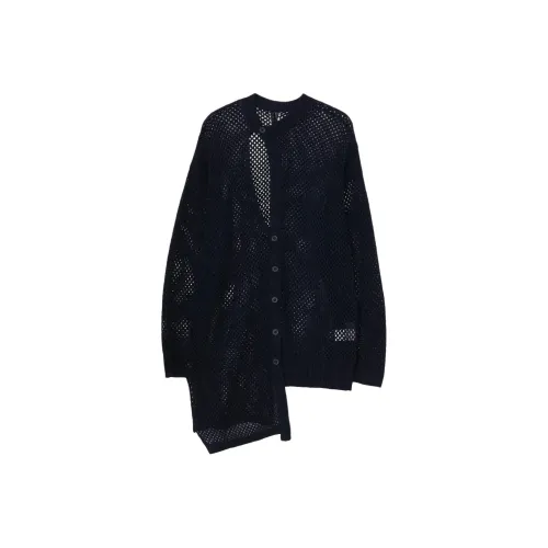 Yohji Yamamoto Морской синий Мужской Трикотаж