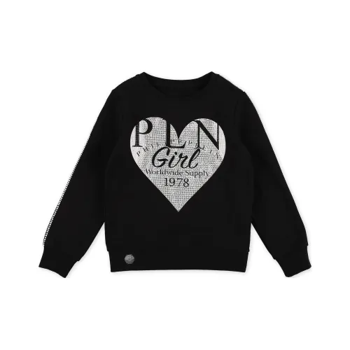 PHILIPP PLEIN Мужские черные свитшоты