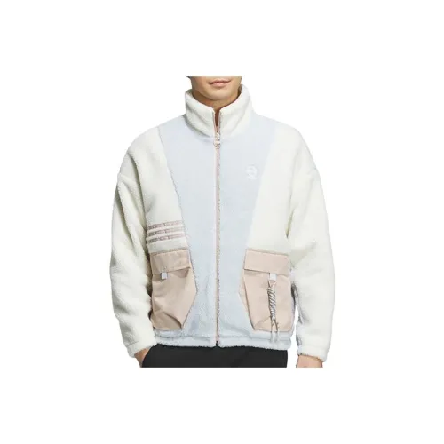 ADIDAS NEO Синий с Белым Lettering Унисекс Куртки