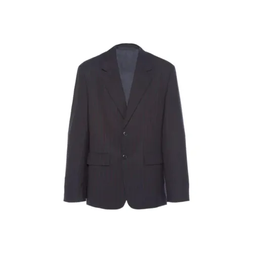 PRADA Синий Мужской Деловой костюм